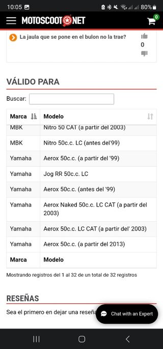 Cilindro 70cc barikit hierro minarelli horizon