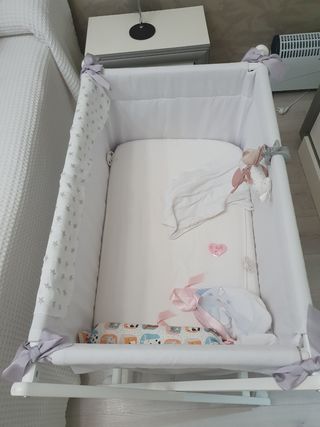 Minicuna colecho bebe