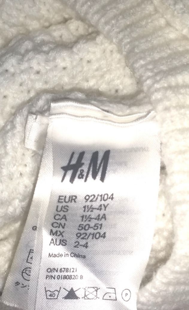 ABRIGO Y GORRO NIÑA  TALLA 3/4 AÑOS