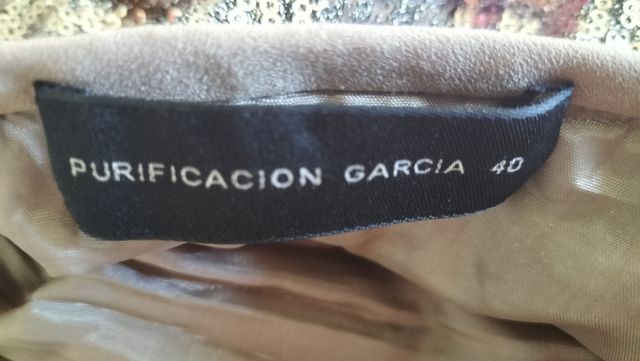 Falda lentejuelas Purificación García 