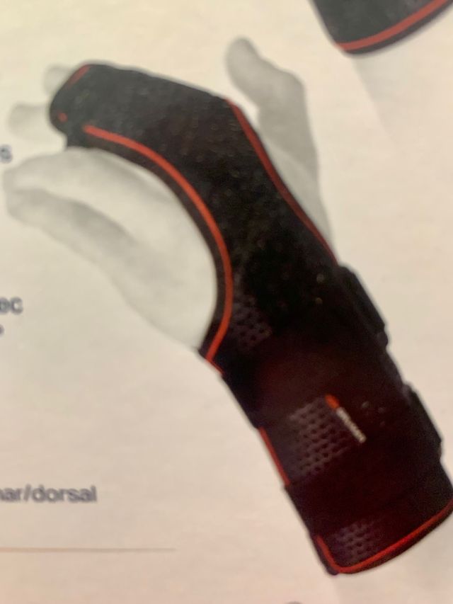 Muñequera semi-rígida ORLIMAN 2º y 3º metacarpiano