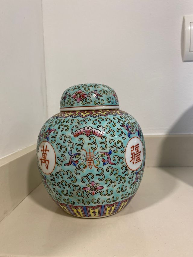 Jarrón antiguo chino, de olor