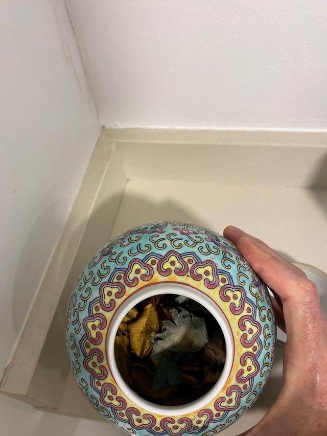 Jarrón antiguo chino, de olor