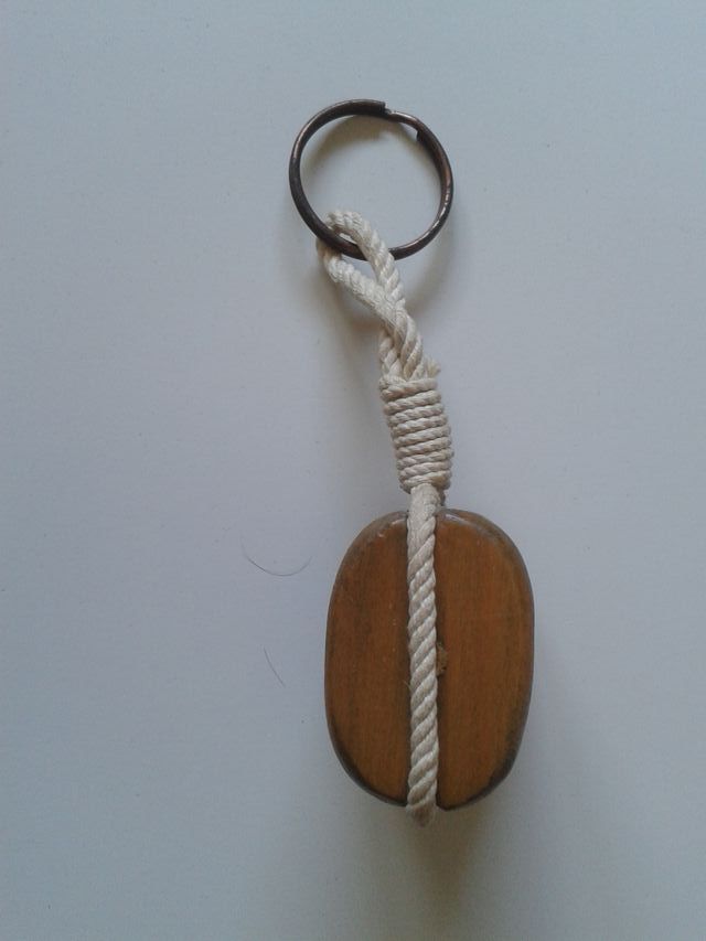 LLAVERO ARTESANAL POLEA GARRUCHA PASTECA