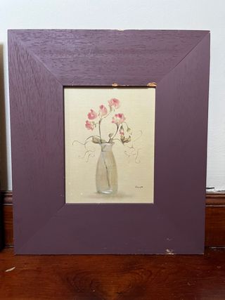 Cuadros pintura flores