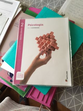 PSICOLOGÍA 2 BACH ISBN9788468039909