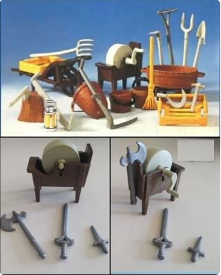 Playmobil. Varios Belén, mobiliario