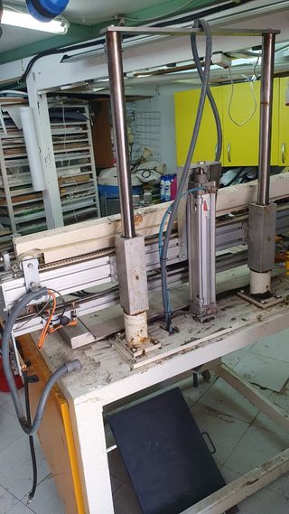 Maquina serigrafia plana SPE