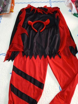 Halloween disfraz demonio