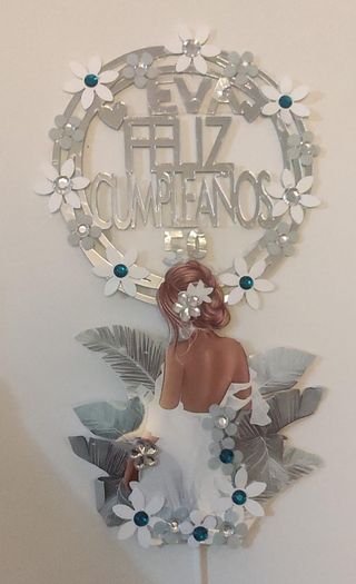 Topper tarta personalizado