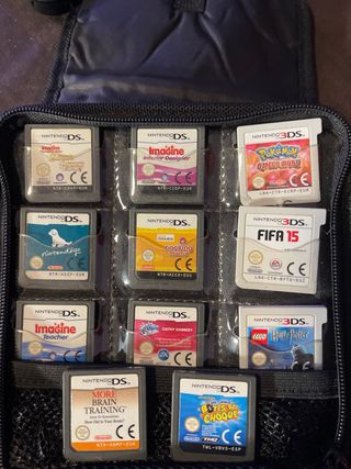 11 juegos nintendo 3ds ds 