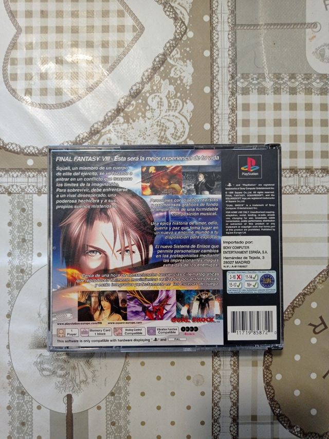 Final fantasy viii Black label en español