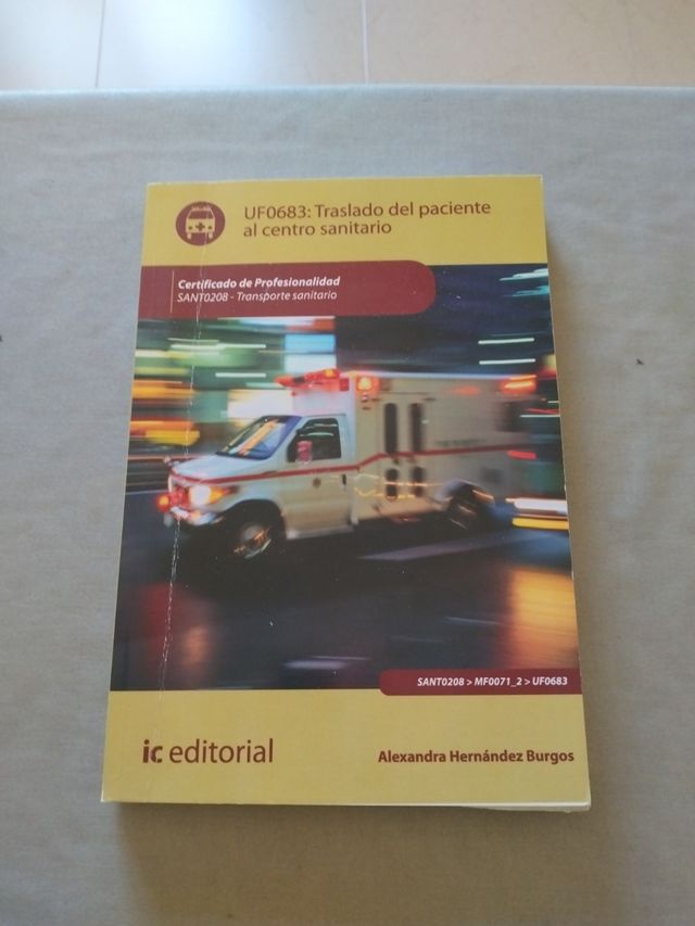 Traslado del paciente a centro sanitario