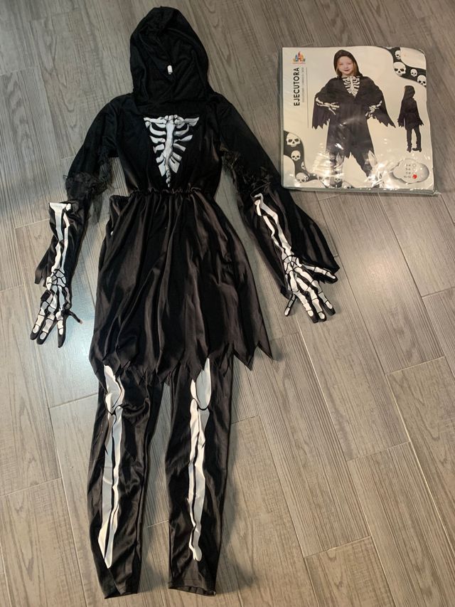 Disfraces Halloween esqueletos 8-12 años nuevos