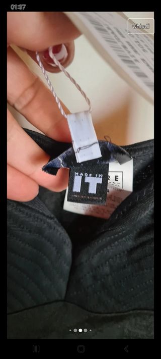 versace 2000 abito stile bustier e seta tg S