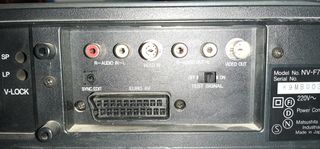 Reproductor VHS Panasonic.
