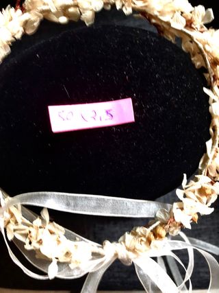 Diadema~Tiara Natural (Nueva 110€)
