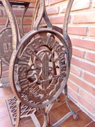 Patas máquina de coser. The Singer Mfg Co Ny