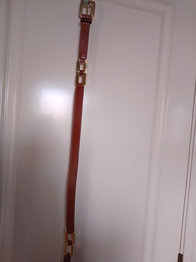 Cinturón señora cuero marrón