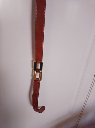 Cinturón señora cuero marrón