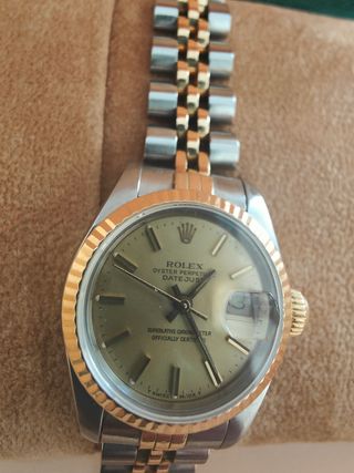 Rolex olyster perpetual datejust lady 