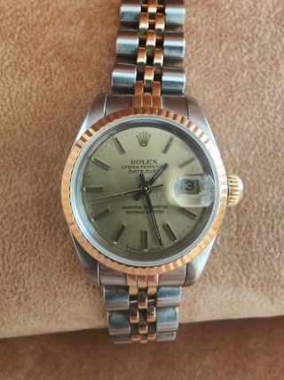 Rolex olyster perpetual datejust lady 