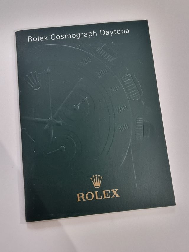 Cosmograph Daytona booklet