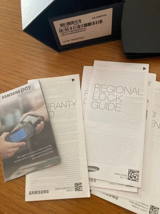 scatola samsung s9 galaxy