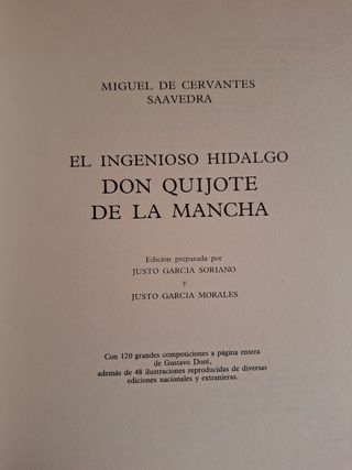 Don Quijote de la mancha