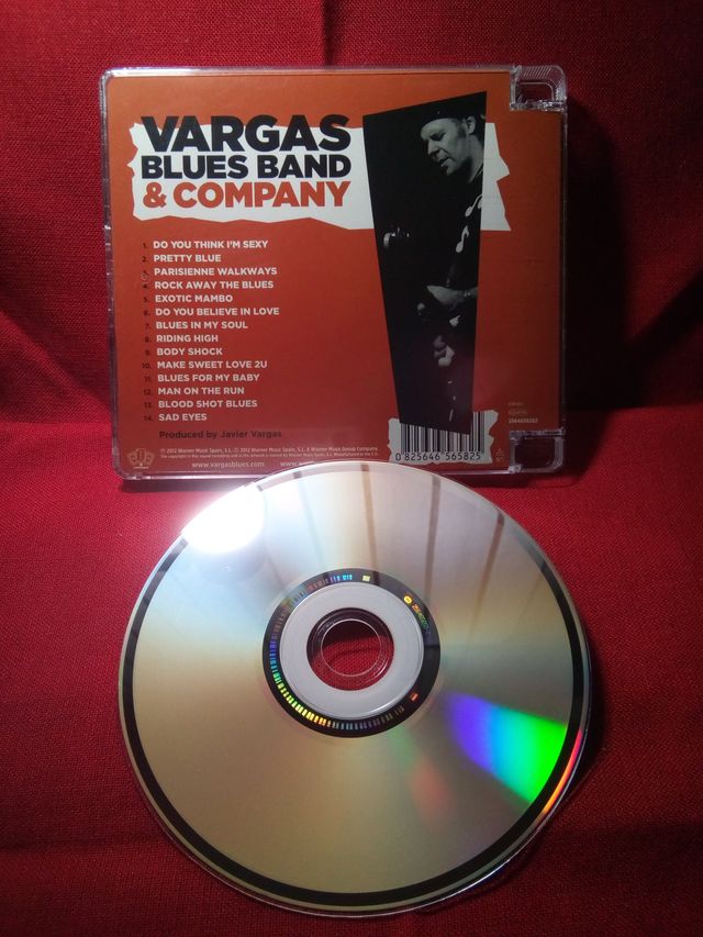 Está NUEVO.VARGAS BLUES BAND COMPANY CD.