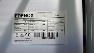 CONGELADOR EDENOX EN LIQUIDACIÓN