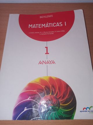 Matemáticas Bachillerato 1