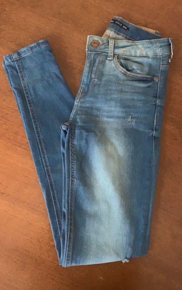 jeans skinny Bershka taglia xs