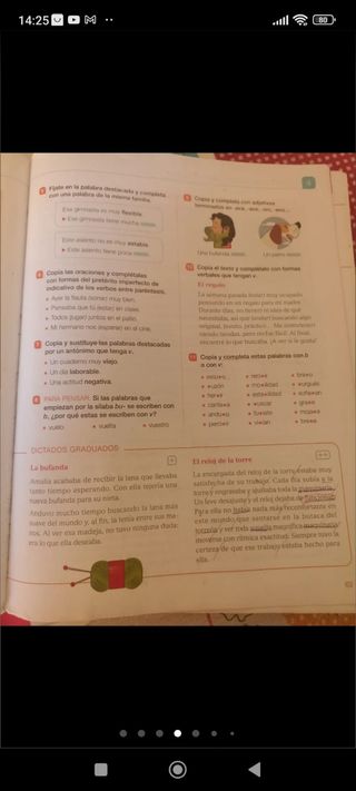 Lengua castellana sexto de primaria  san