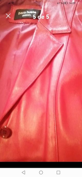 CHAQUETA PIEL OVINA DE PACO  HUETE PELETEROS 