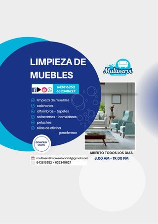 Limpieza de muebles