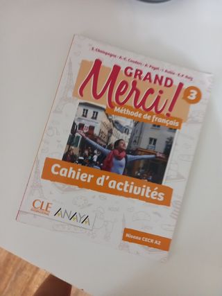 GRAND MERCI! 3 chaier d'activités