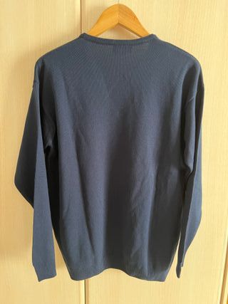 Jersey de hombre azul marino talla xl