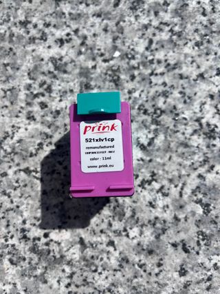 cartucho tinta color hp 521 xl