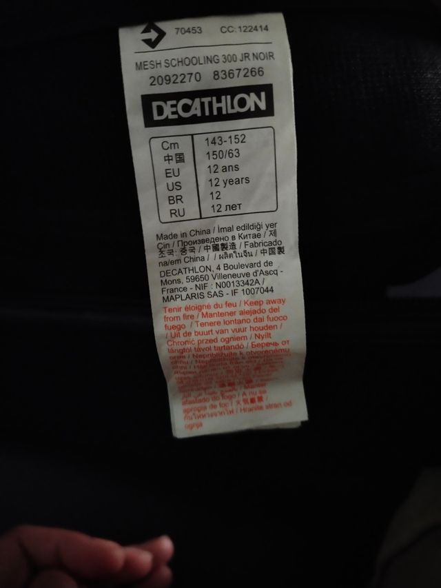 Dos espolaina Talla 12