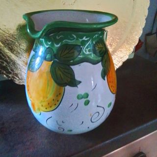 Brocca in ceramica S.Stefano di Camastra