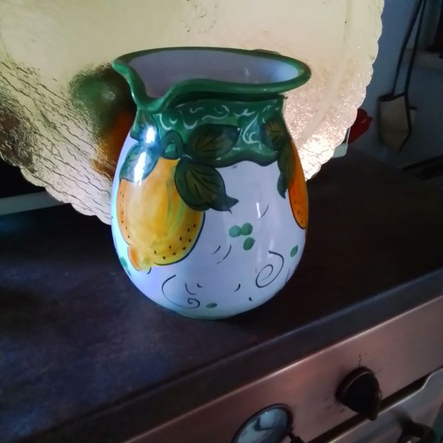 Brocca in ceramica S.Stefano di Camastra