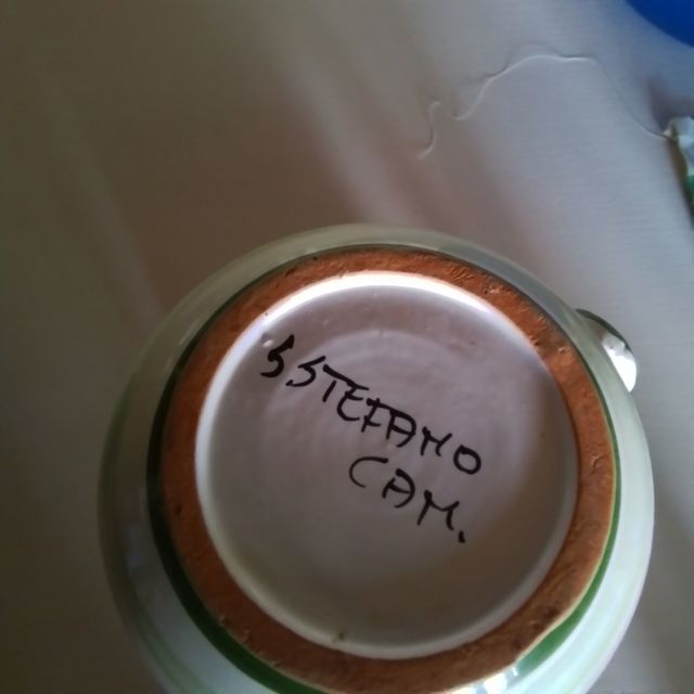 Brocca in ceramica S.Stefano di Camastra