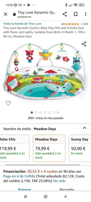 Parque infantil Tiny Love