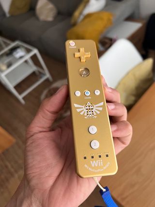 Mando Wii Mote Edicion Limitada Zelda Dorado