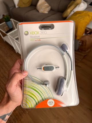 Xbox 360 headset precintado