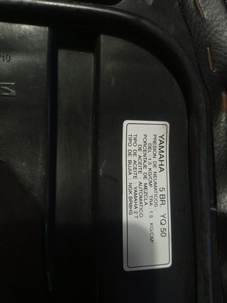 Asiento aerox