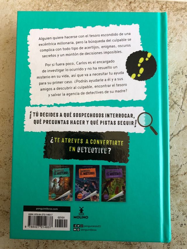 Libro Resuelve el misterio. A estrenar 