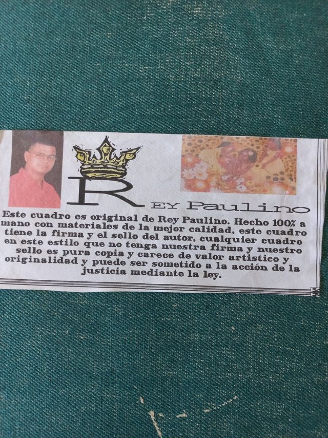 cuadro reí Paulino