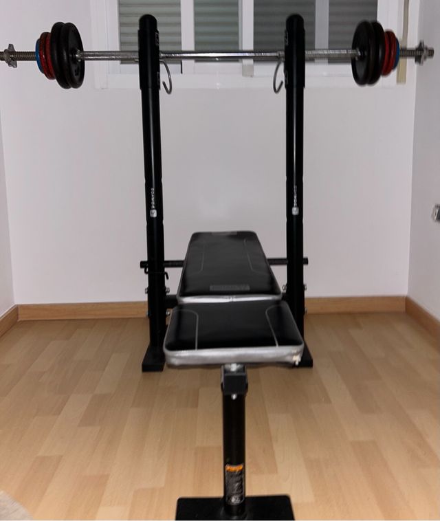 Pres de banca musculación